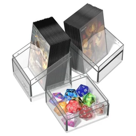 Ultimate Guard Boulder'n'Tray 100+ Deck Box Color Clear
