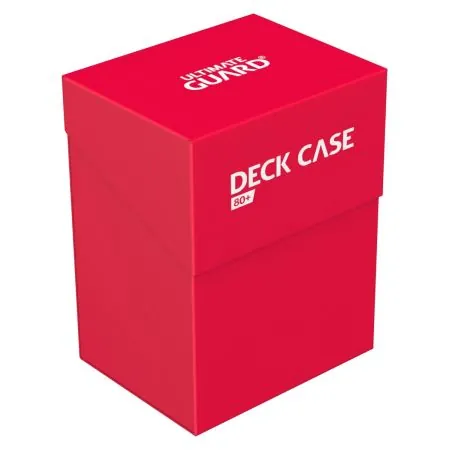 Ultimate Guard Deck Case 80+ Color Rojo
