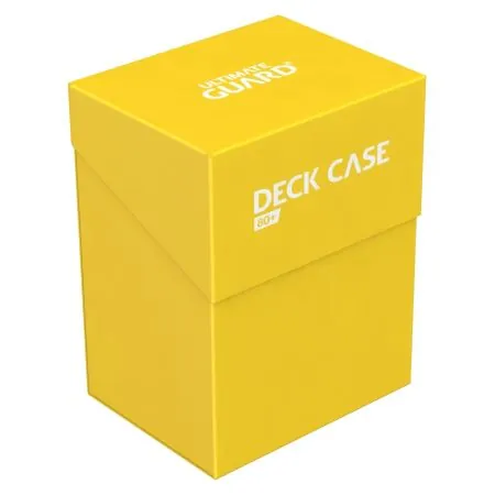 Ultimate Guard Deck Case 80+ Color Amarillo