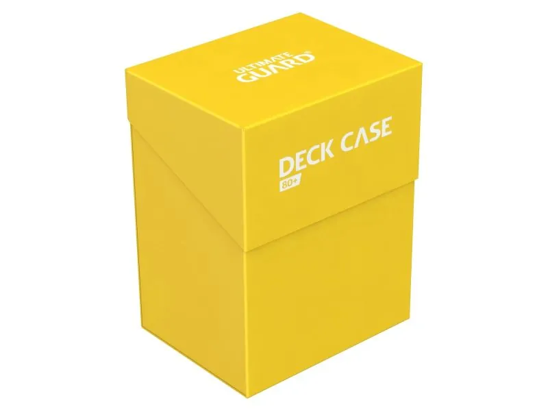 Ultimate Guard Deck Case 80+ Color Amarillo