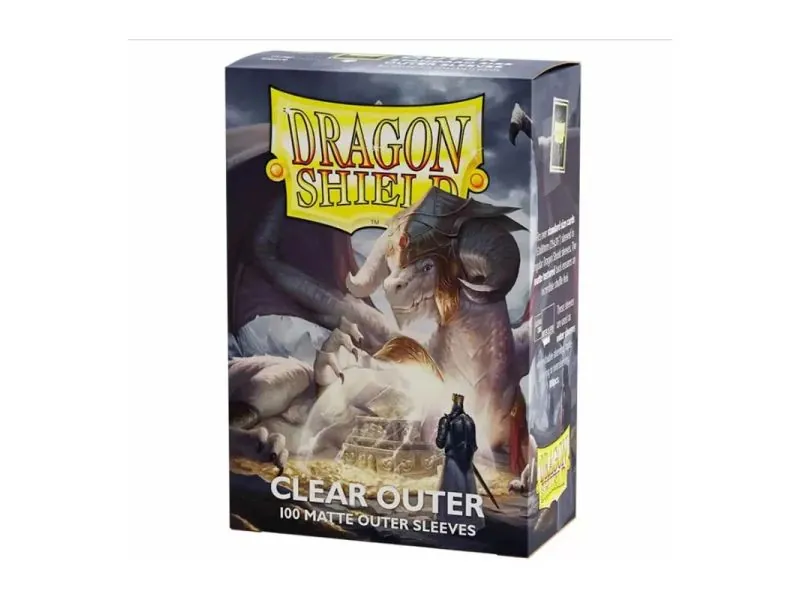 Micas Dragon Shield Standard Outer C/100 Clear