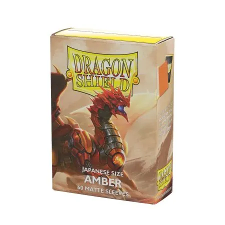 Micas Dragon Shield Small Matte C/60 Amber