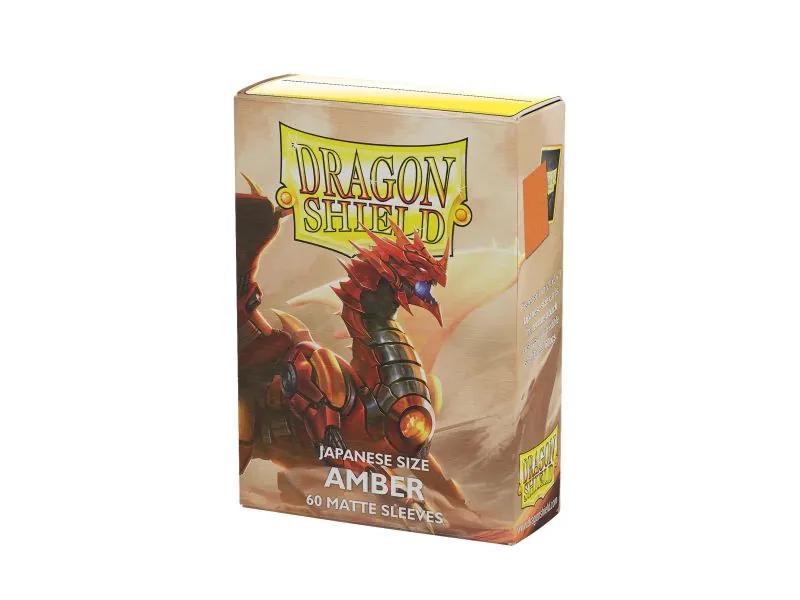Micas Dragon Shield Small Matte C/60 Amber