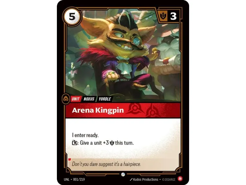 Arena Kingpin (Promo) UNL-001-p | UNL | ProCards México