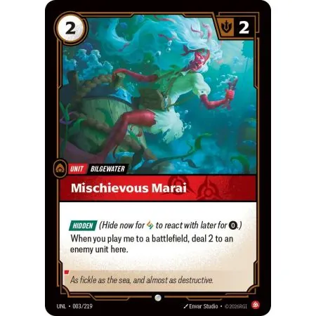 Mischievous Marai (Base) UNL-003 | UNL | ProCards México