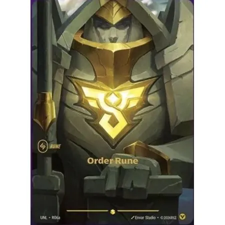 Order Rune (Alt/Token side) UNL-06a | UNL | ProCards México