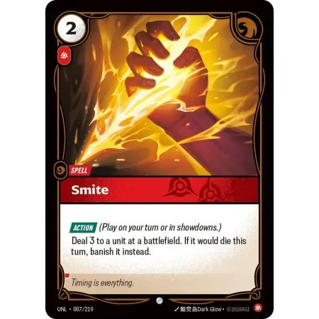 Smite (Base) UNL-007 | UNL | ProCards México