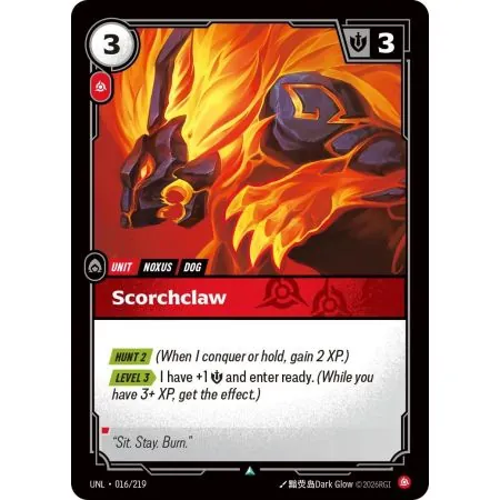 Scorchclaw (Base) UNL-016 | UNL | ProCards México