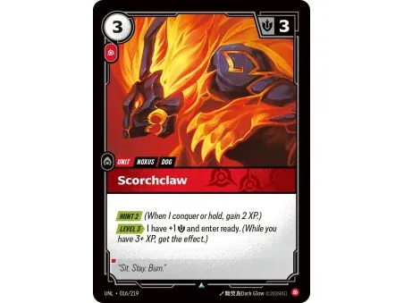 Scorchclaw (Base) UNL-016 | UNL | ProCards México