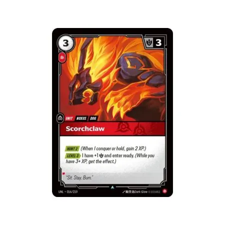 Scorchclaw (Promo) UNL-016-P | UNL | ProCards México