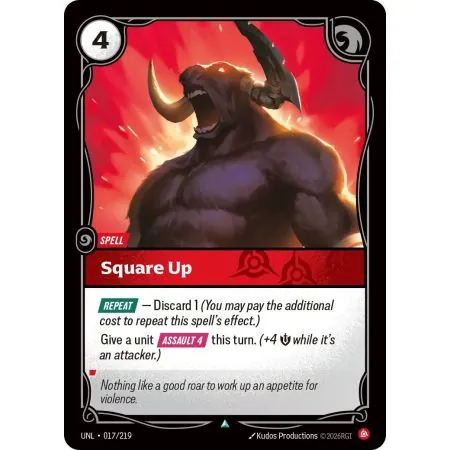 Square Up (Base) UNL-017 | UNL | ProCards México