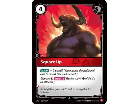 Square Up (Base) UNL-017 | UNL | ProCards México
