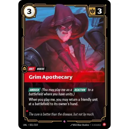 Grim Apothecary (Base) UNL-021 | UNL | ProCards México