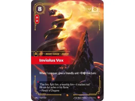 Inviolus Vox (Base) UNL-027 | UNL | ProCards México