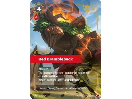 Red Brambleback (Alt/Token side) UNL-029A | UNL | ProCards México