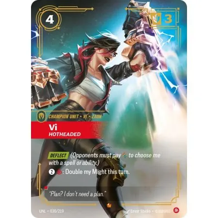 Vi - Hotheaded (Base) UNL-030 | UNL | ProCards México