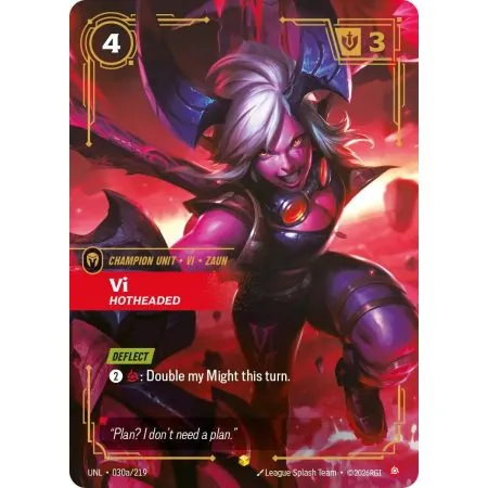 Vi - Hotheaded (Alt/Token side) UNL-030A | UNL | ProCards México