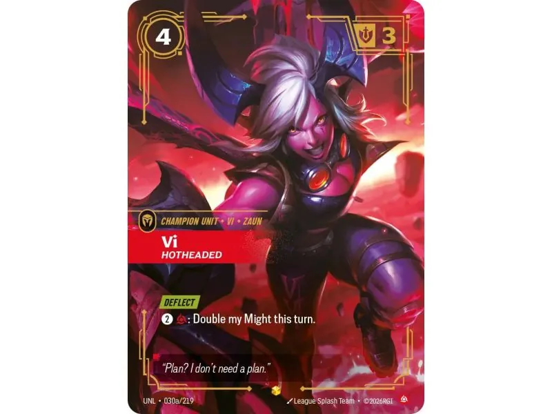 Vi - Hotheaded (Alt/Token side) UNL-030A | UNL | ProCards México