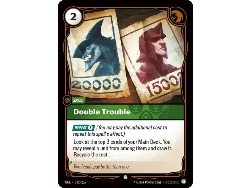 Double Trouble (Base) UNL-032 | UNL | ProCards México