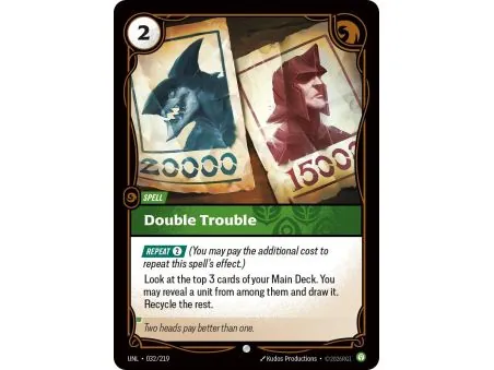 Double Trouble (Base) UNL-032 | UNL | ProCards México
