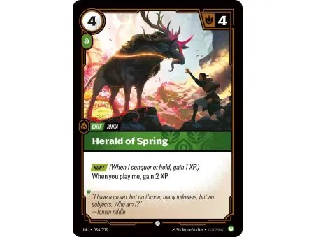 Herald of Spring (Base) UNL-034 | UNL | ProCards México