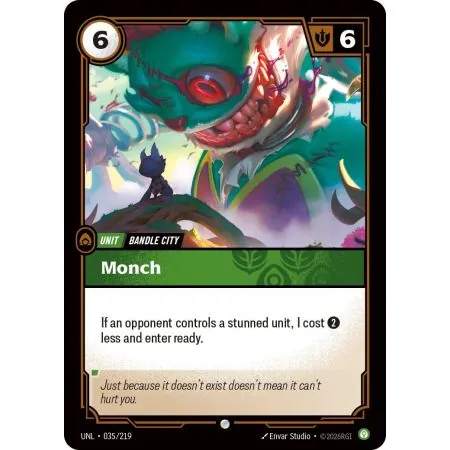 Monch (Base) UNL-035 | UNL | ProCards México