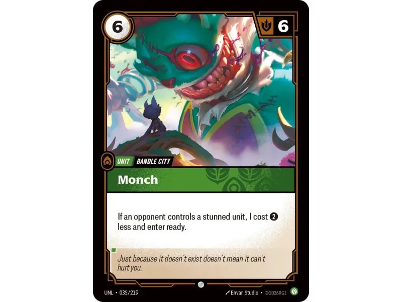 Monch (Base) UNL-035 | UNL | ProCards México