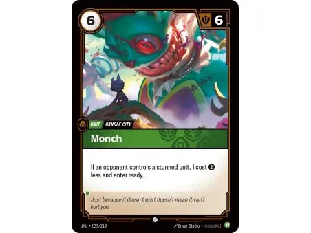 Monch (Base) UNL-035 | UNL | ProCards México