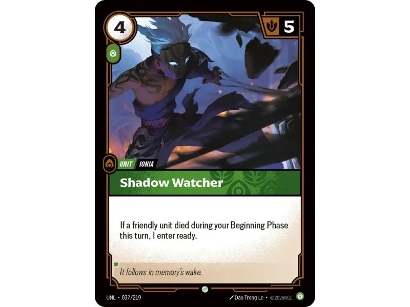 Shadow Watcher (Base) UNL-037 | UNL | ProCards México