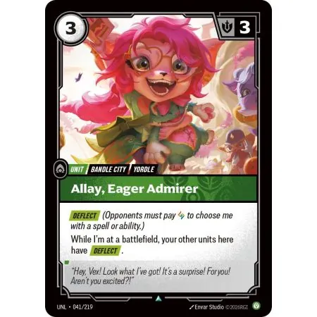 Allay - Eager Admirer (Base) UNL-041 | UNL | ProCards México