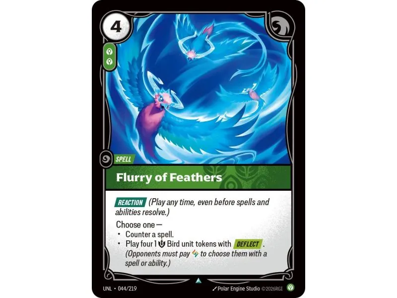 Flurry of Feathers (Base) UNL-044 | UNL | ProCards México