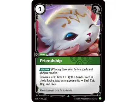 Friendship (Base) UNL-046 | UNL | ProCards México
