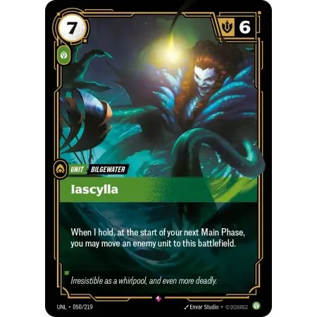Iascylla (Base) UNL-050 | UNL | ProCards México