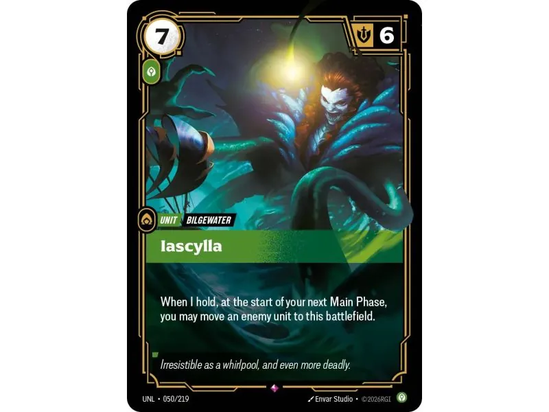 Iascylla (Base) UNL-050 | UNL | ProCards México