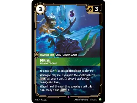 Nami - Headstrong (Base) UNL-052 | UNL | ProCards México