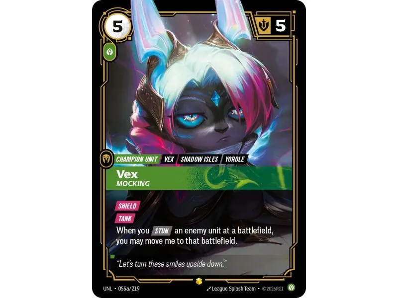 Vex - Mocking (Alt/Token side) UNL-055A | UNL | ProCards México