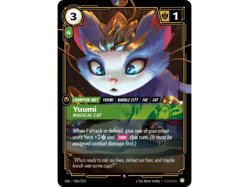 Yuumi - Magical Cat (Base) UNL-056 | UNL | ProCards México