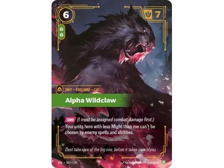 Alpha Wildclaw (Base) UNL-057 | UNL | ProCards México