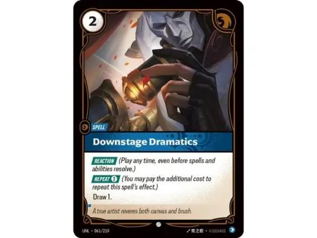Downstage Dramatics (Promo) UNL-061-P | UNL | ProCards México