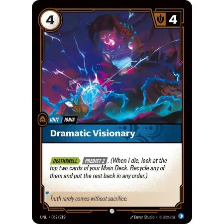 Dramatic Visionary (Base) UNL-062 | UNL | ProCards México
