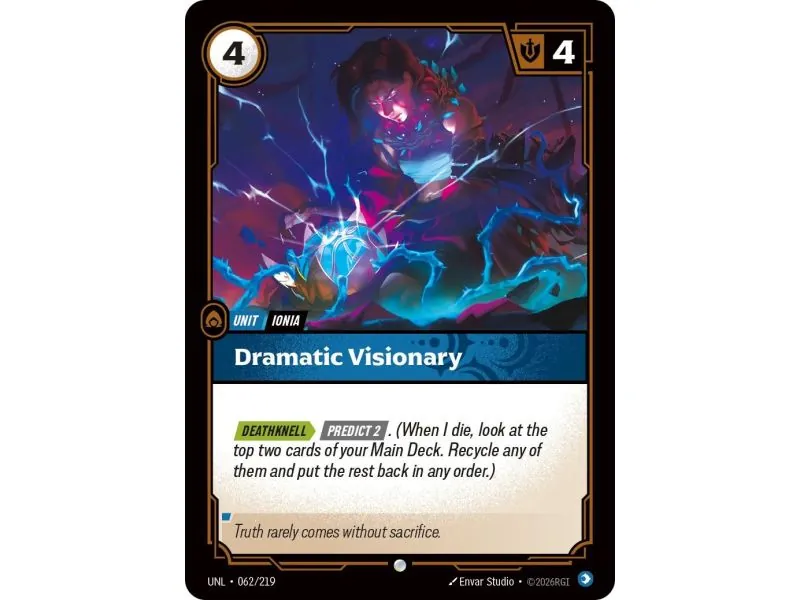 Dramatic Visionary (Base) UNL-062 | UNL | ProCards México
