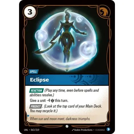 Eclipse (Base) UNL-063 | UNL | ProCards México