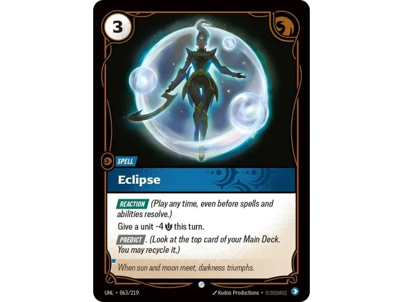 Eclipse (Base) UNL-063 | UNL | ProCards México