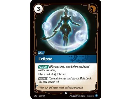 Eclipse (Base) UNL-063 | UNL | ProCards México