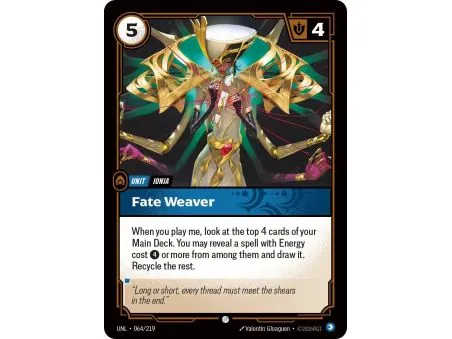 Fate Weaver (Base) UNL-064 | UNL | ProCards México