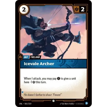 Icevale Archer (Base) UNL-065 | UNL | ProCards México