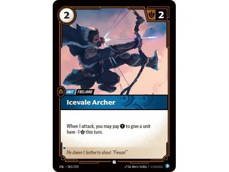 Icevale Archer (Base) UNL-065 | UNL | ProCards México