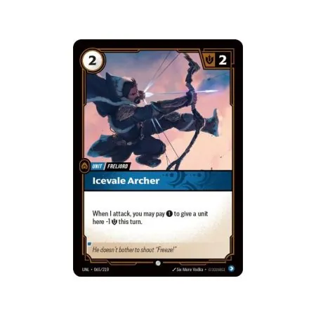 Icevale Archer (Promo) UNL-065-P | UNL | ProCards México