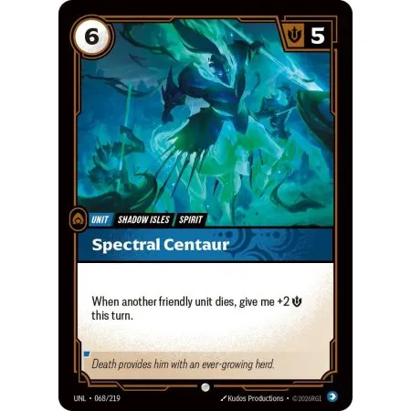 Spectral Centaur (Base) UNL-068 | UNL | ProCards México