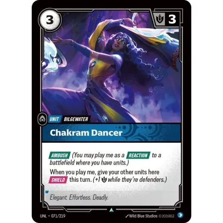Chakram Dancer (Base) UNL-071 | UNL | ProCards México